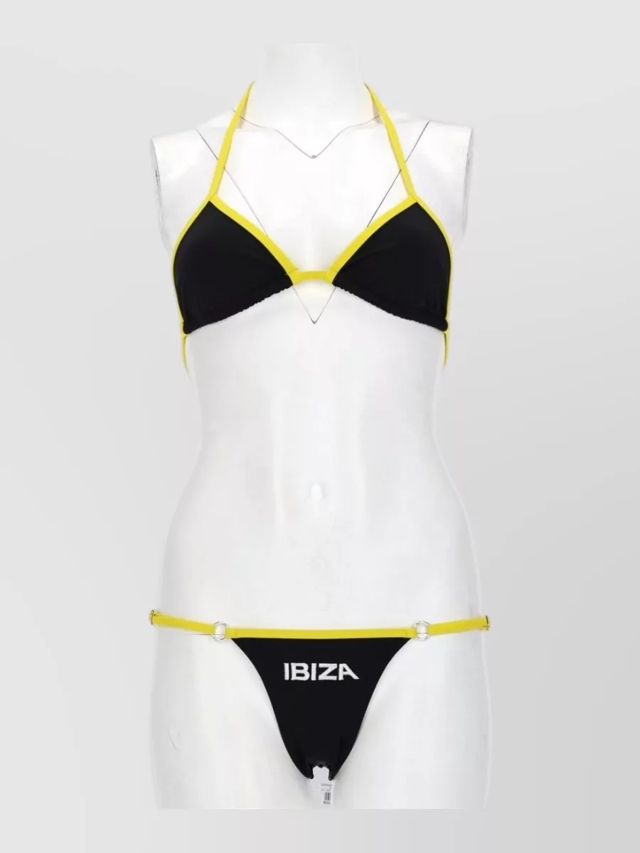 The Attico Printed Bikini Set