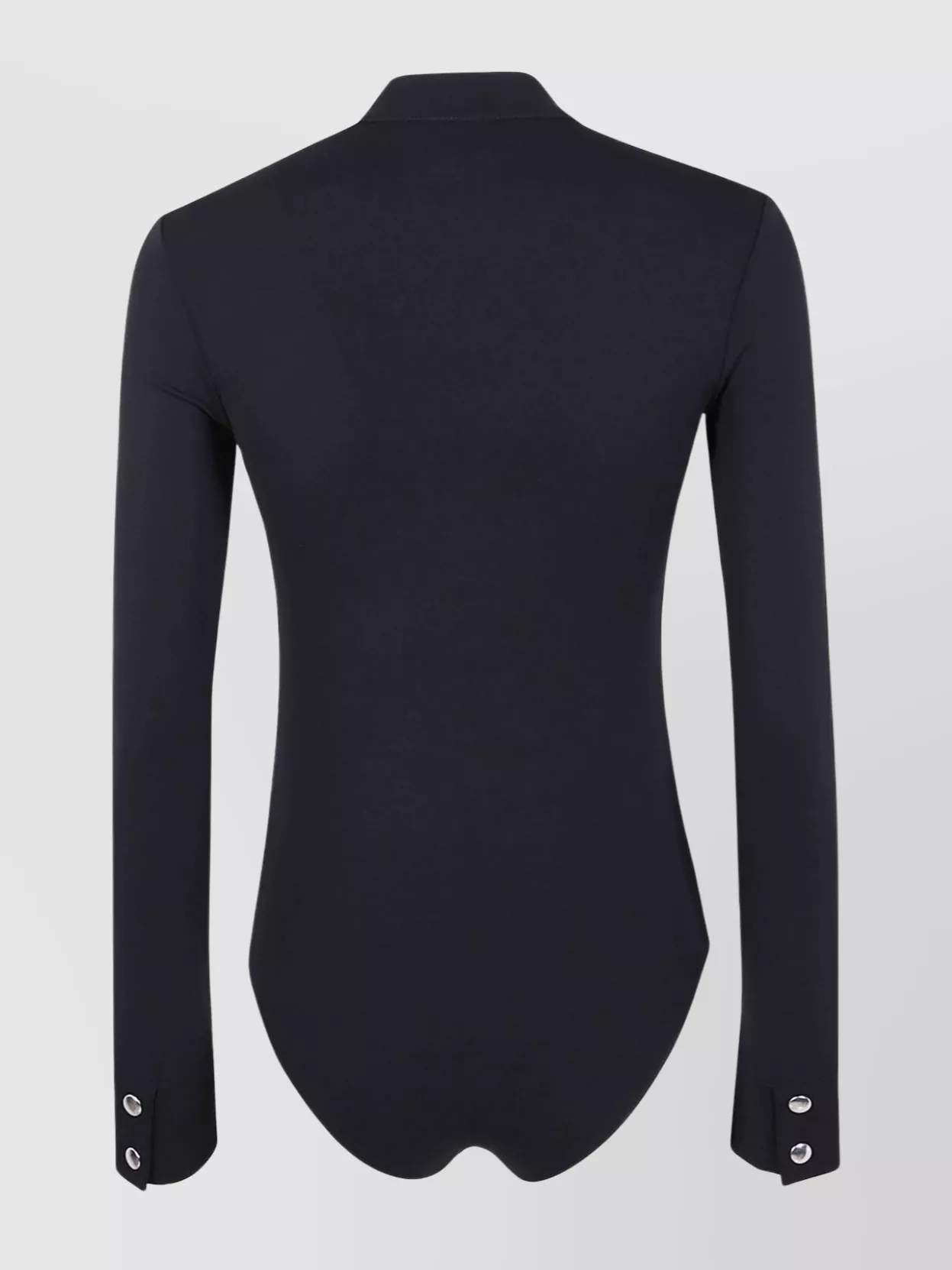 Courrèges Zippered Bodysuit Long Sleeves