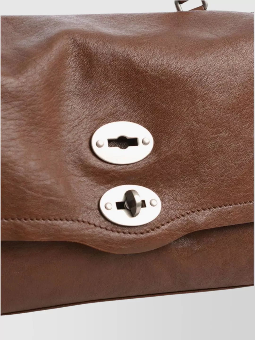 Zanellato Baby Leather Handbag Top Handle Design