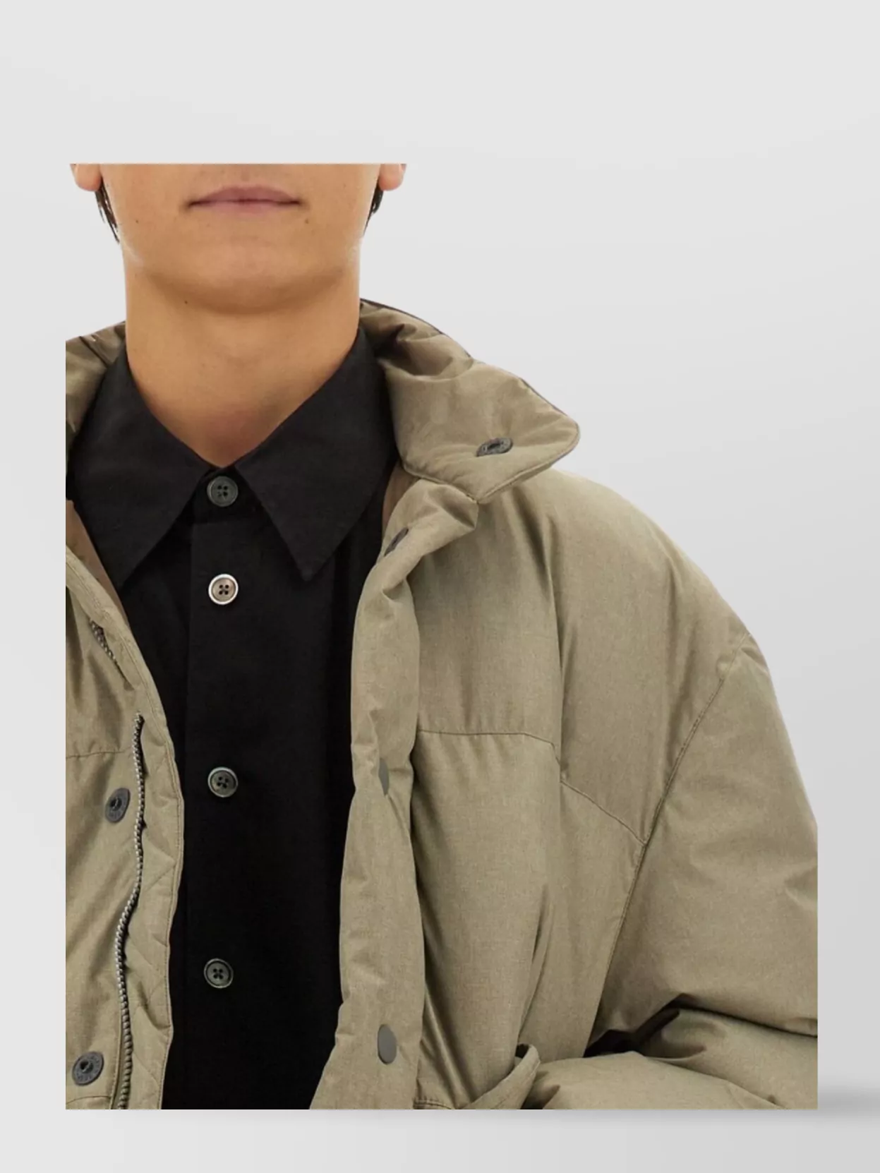 Our Legacy Breath Padded Jacket High Collar