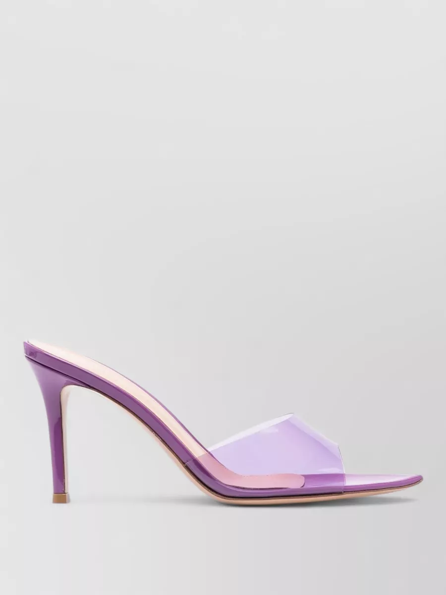 Gianvito Rossi Plexiglass Mules