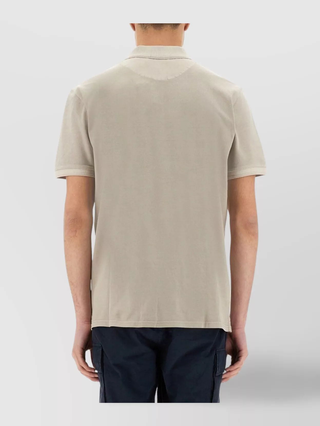 Woolrich "Mackinack" Shirt Featuring Collar And Short Sleeves