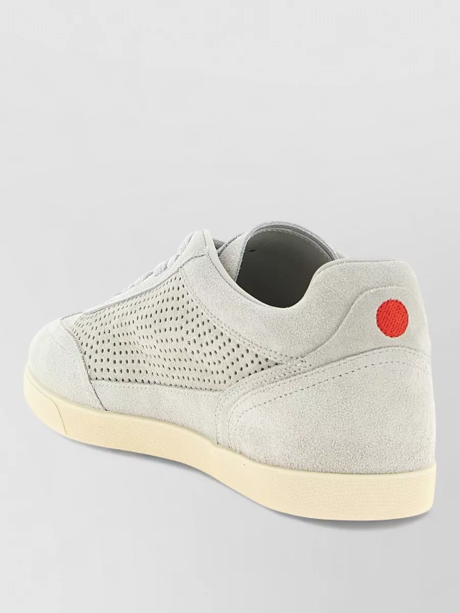 Kiton Suede Low-Top Sneakers