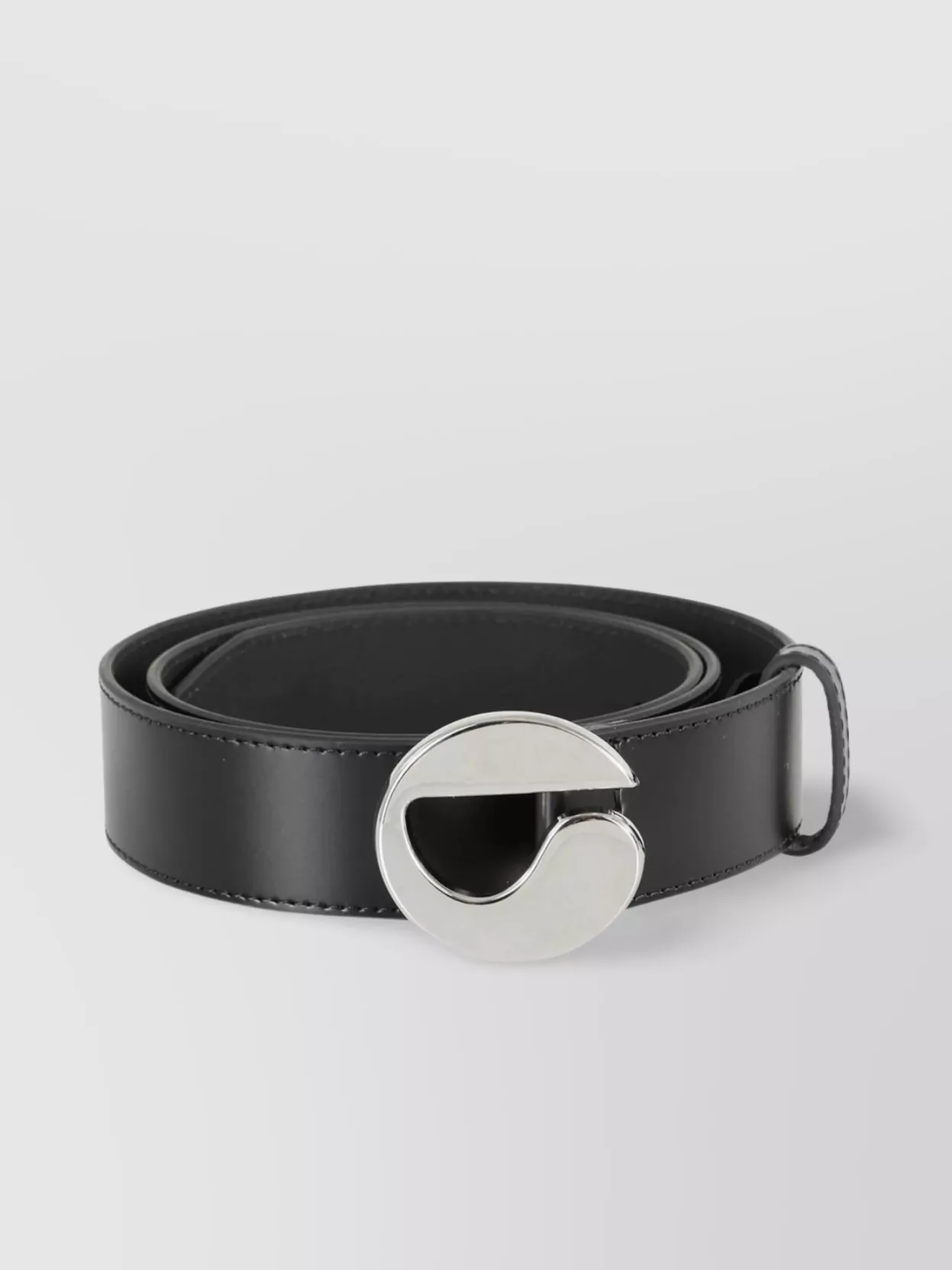 Coperni Logo-buckle Leather Belt