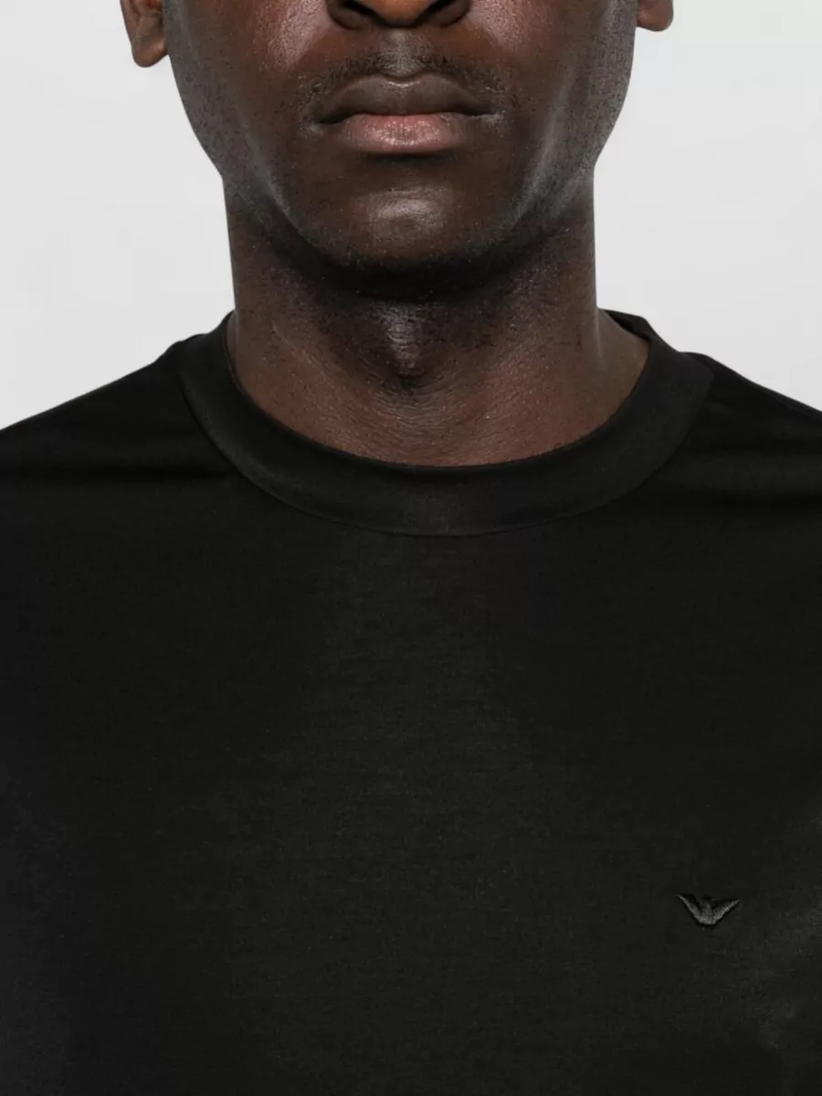 Emporio Armani Silk Blend Short-Sleeve T-Shirt