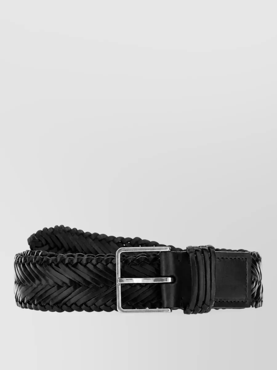 The Row leather belt
