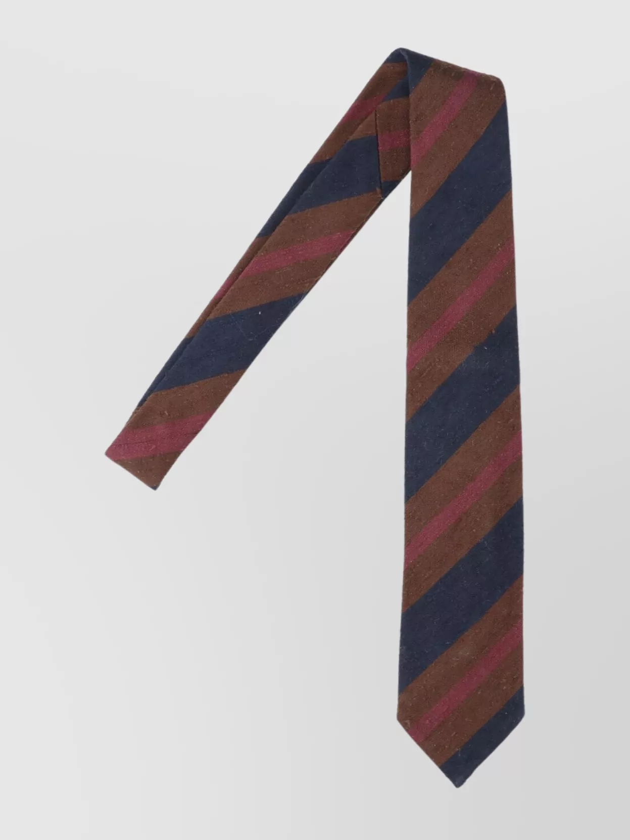 Finamore 1925 Diagonal Striped Ties Traditional Shape