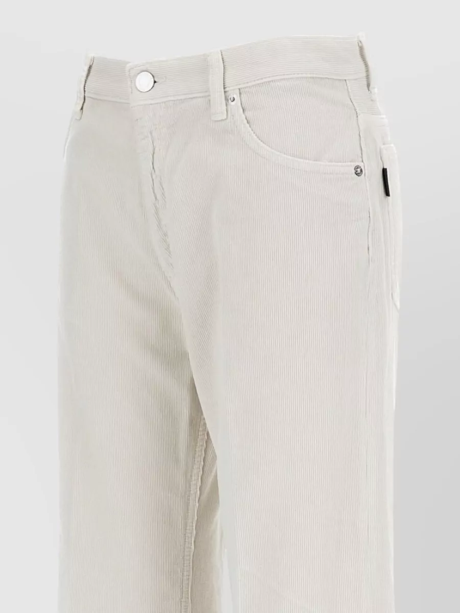 Haikure Velvet High-Rise Straight-Leg Jeans