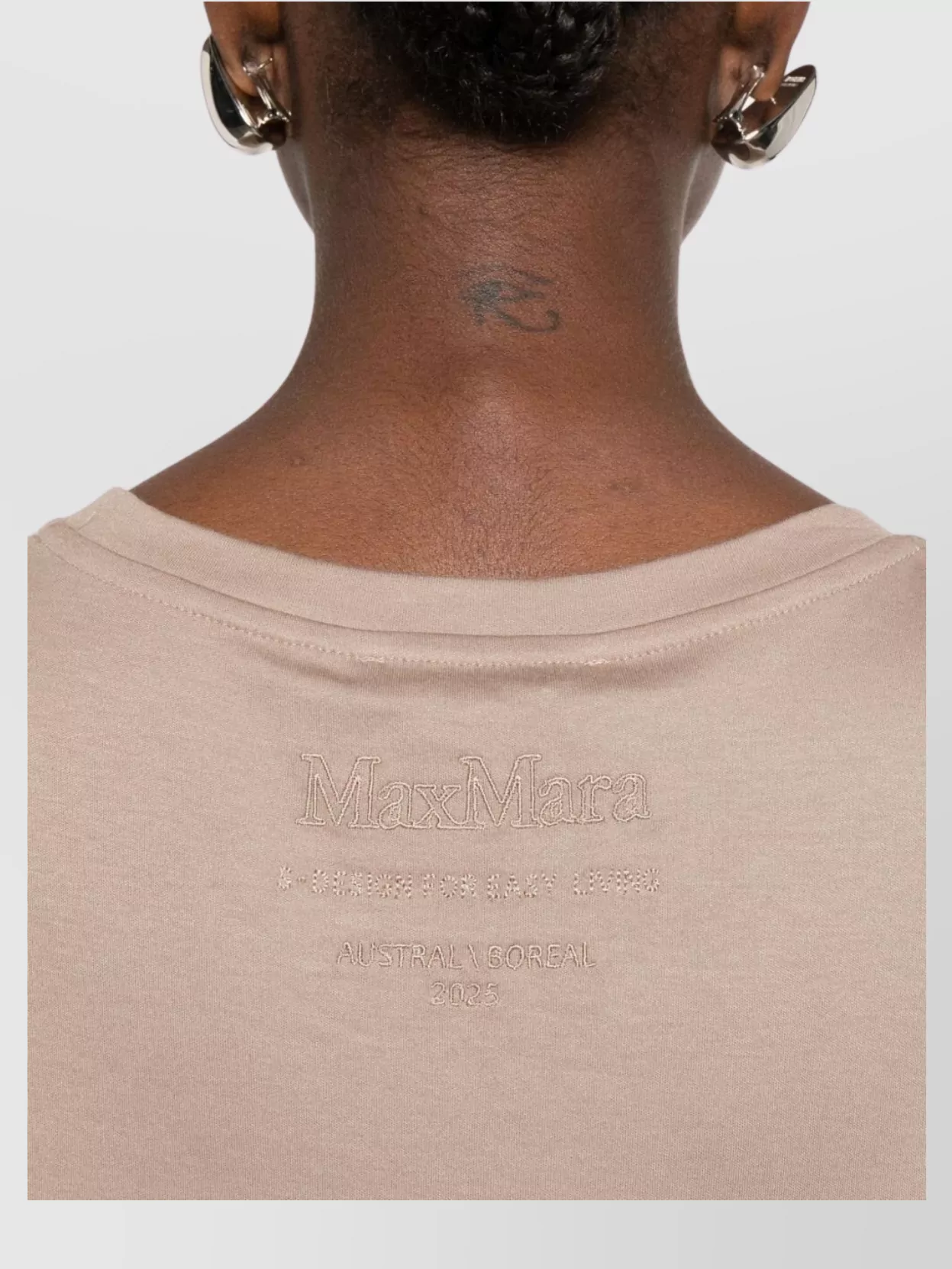 S Max Mara Short Sleeve Top Crew Neck Style