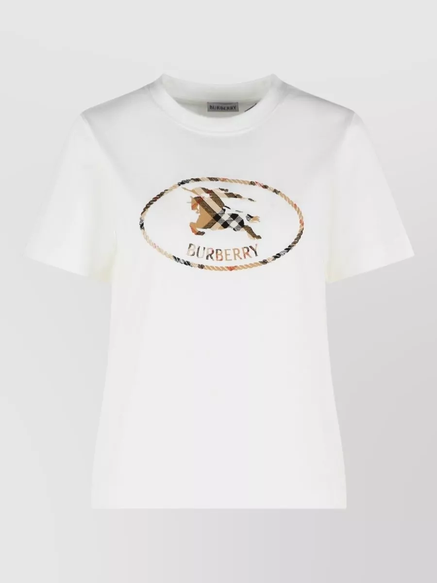 Burberry Cotton printed short-sleeve t-shirt