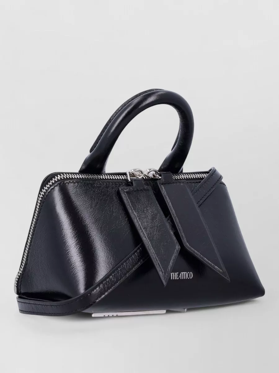 The Attico Friday Mini Bag Patent Leather Shoulder