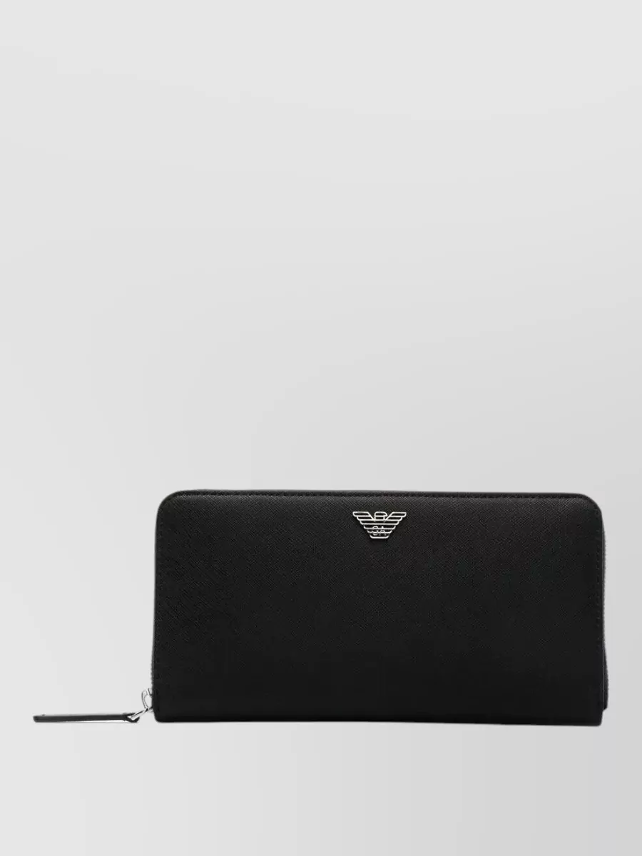 Emporio Armani leather continental wallet