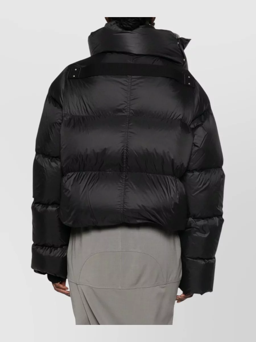 Rick Owens Down Padded Funnel-Neck Jacket