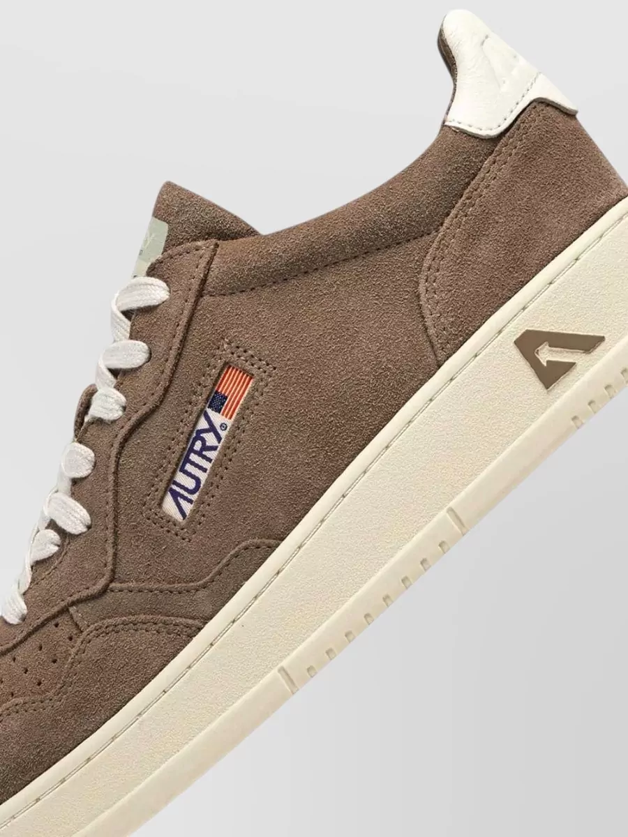 Autry Suede Low-Top Sneakers