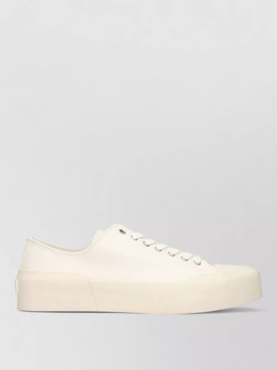 Jil Sander Fabric Low-Top Sneakers