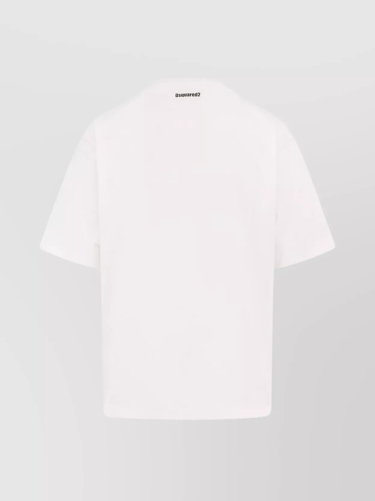 Dsquared2 Loose Fit Crew-neck T-shirt With Print In White