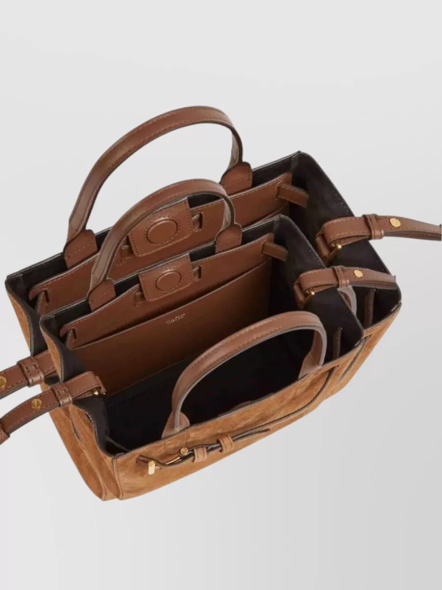 Tom Ford Audrey Small Leather Tote Bag