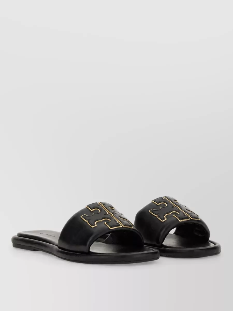 Tory Burch Leather Slider Sandals