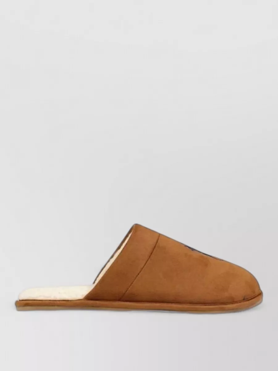 Ralph Lauren textile slippers