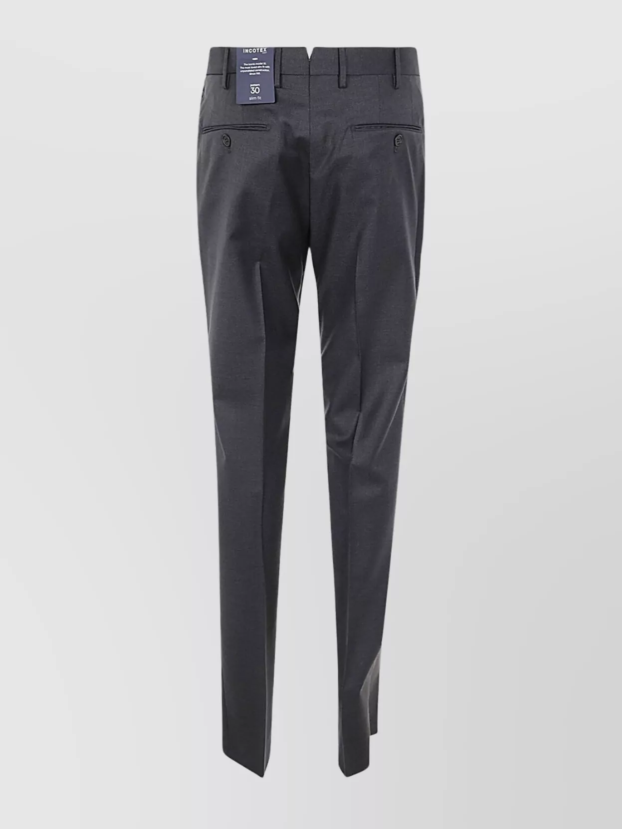 Incotex Tailored Trousers With Belt Loops And Pockets