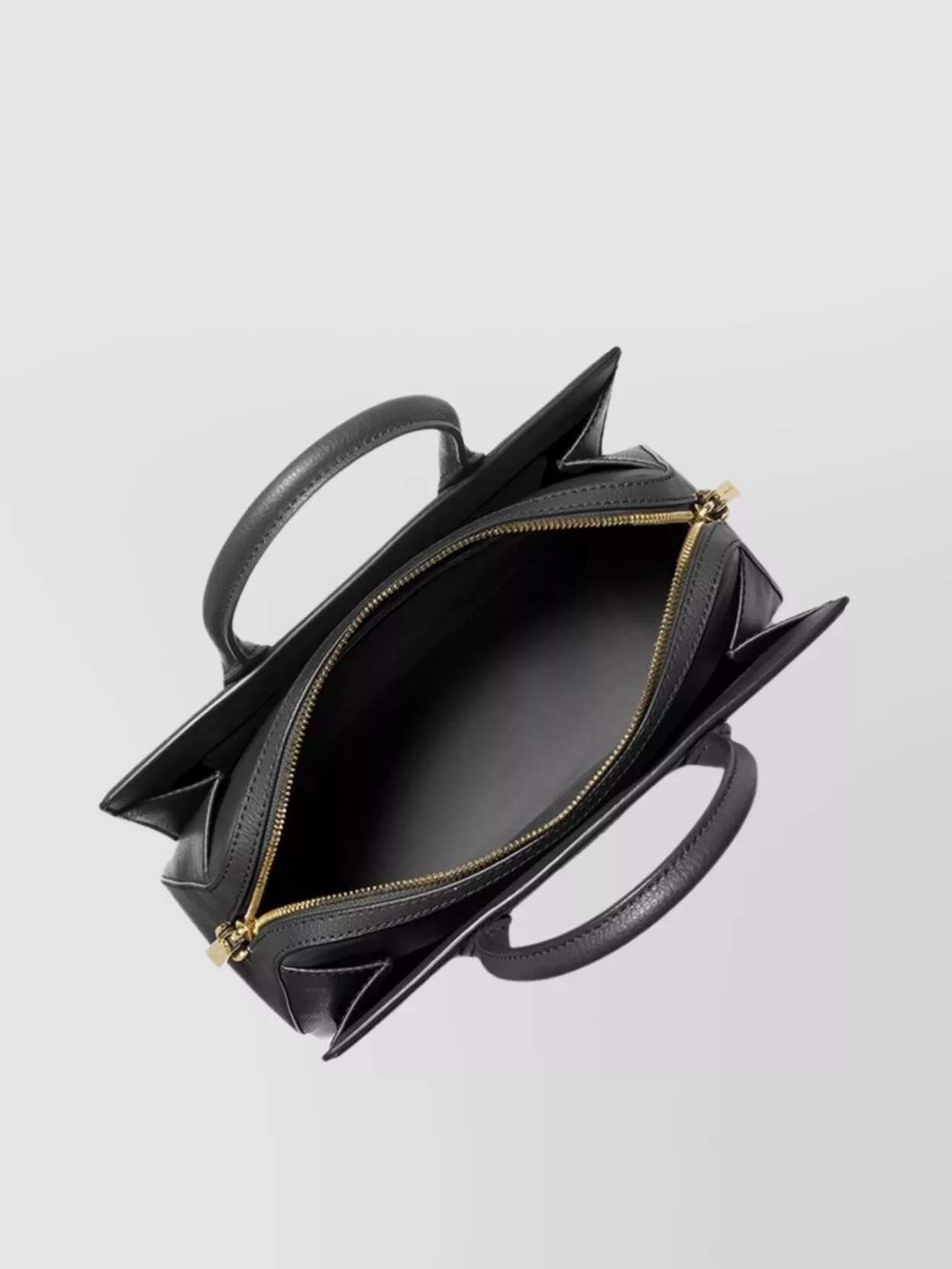 Michael Kors Structured Shoulder Bags With Detachable Strap And Top Handles In Black
