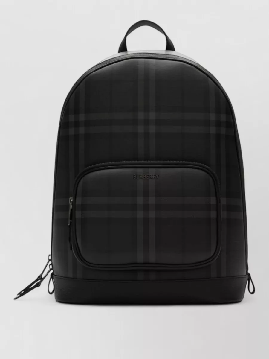 Burberry check backpack