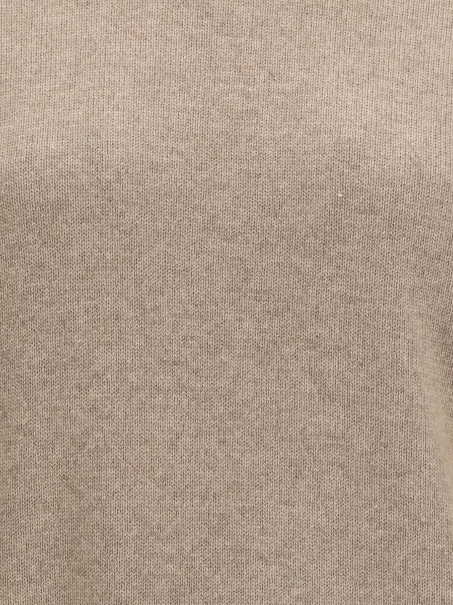 Brunello Cucinelli Cashmere Cropped Turtleneck Sweater