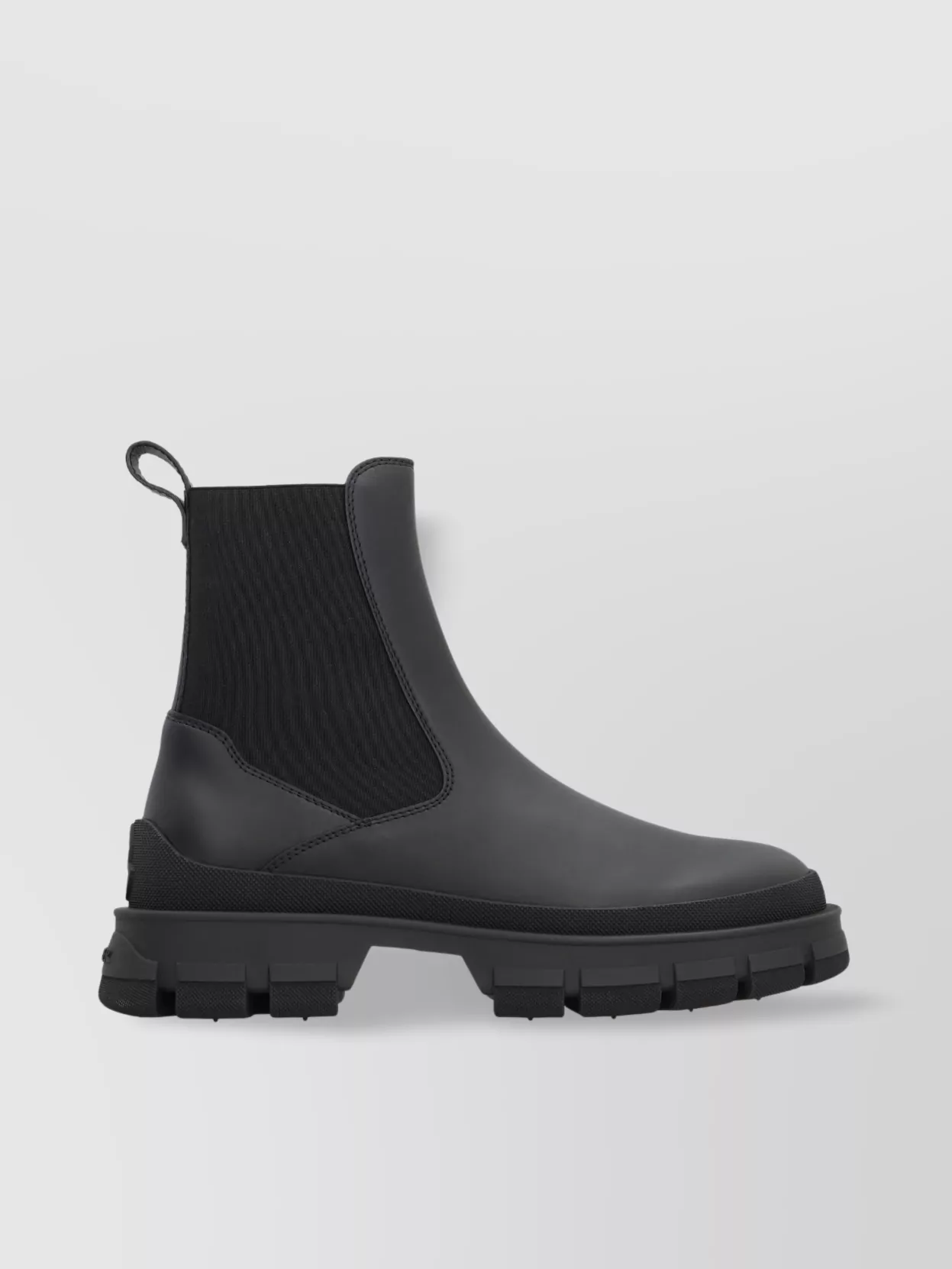 Moncler Chelsea Boots With Chunky Sole And Elastic Panels