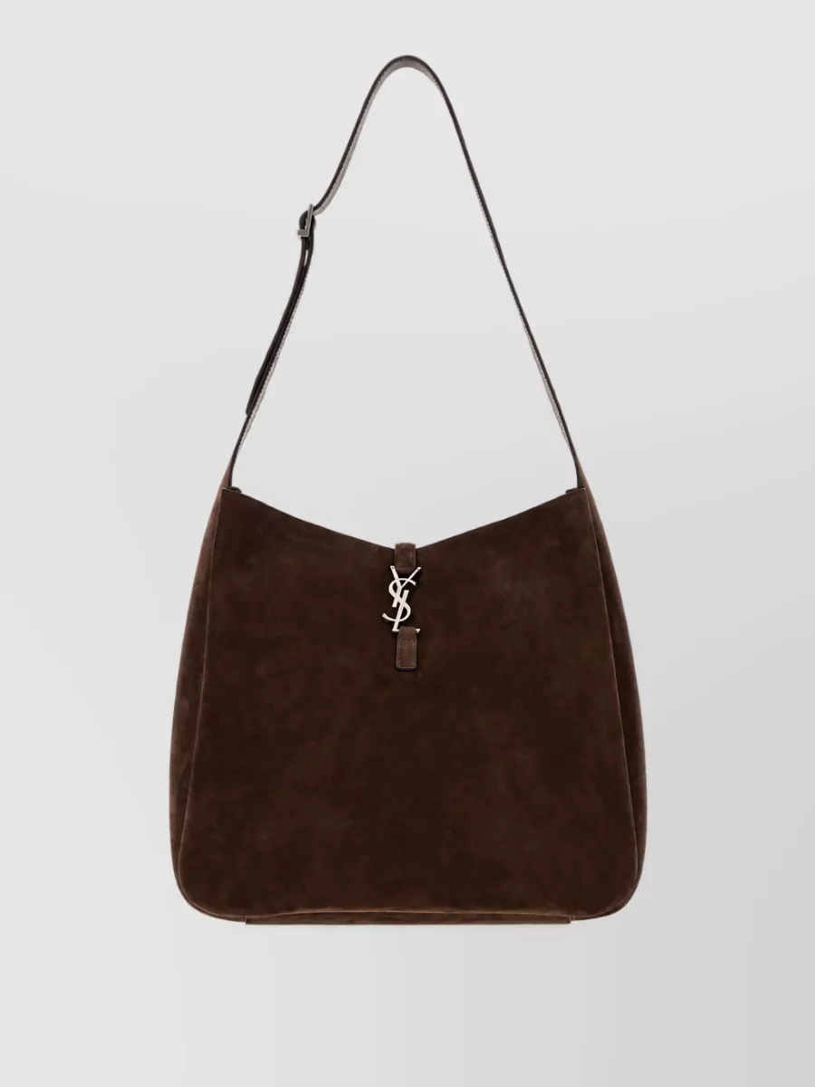 Saint Laurent suede tote bag