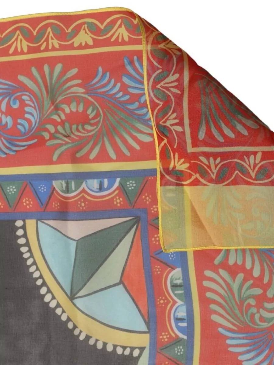 Dolce&Gabbana Silk Printed Scarf