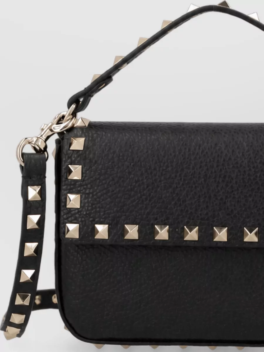 Valentino Garavani Na Leather Shoulder Bag