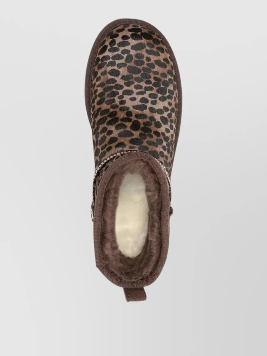 Ugg Leather Classic Ultra Mini Caspian Slippers