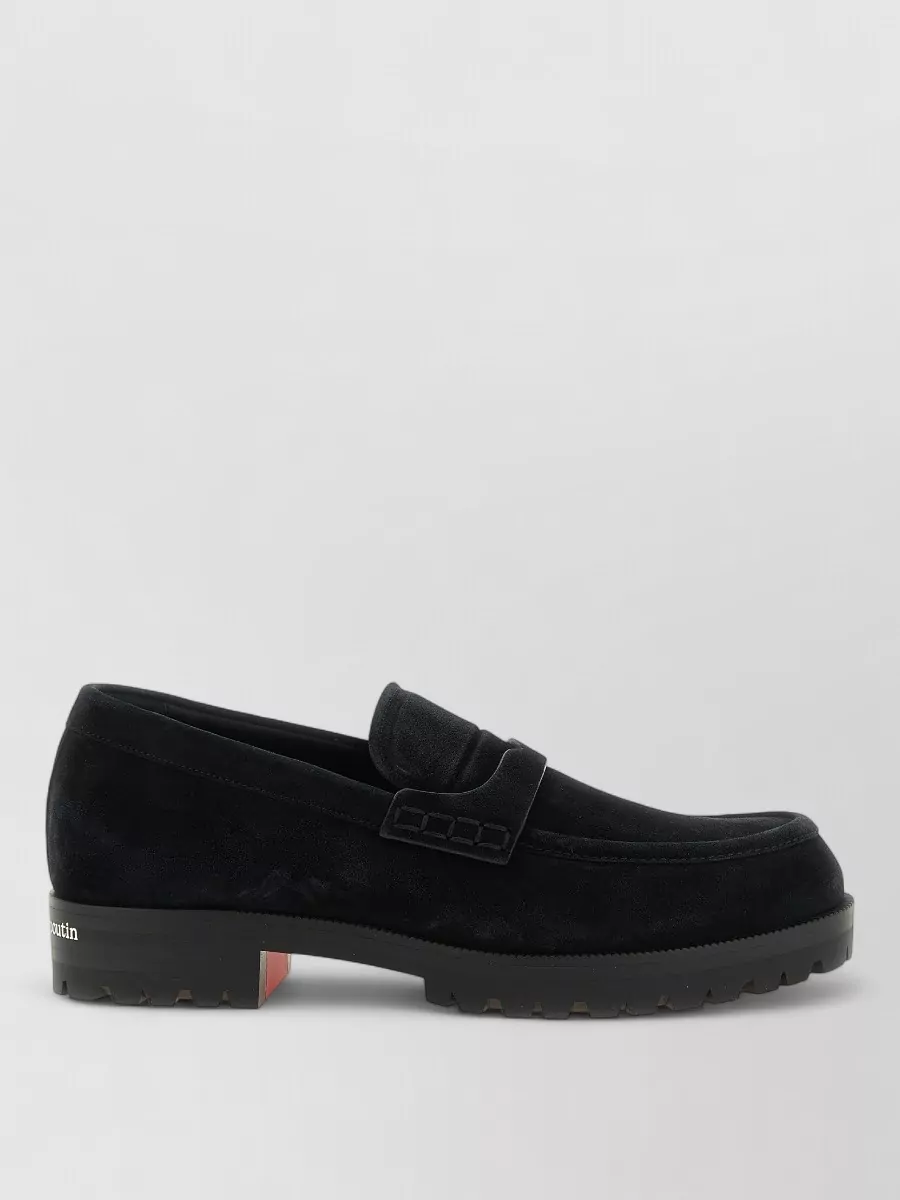 Christian Louboutin Leather Loafers
