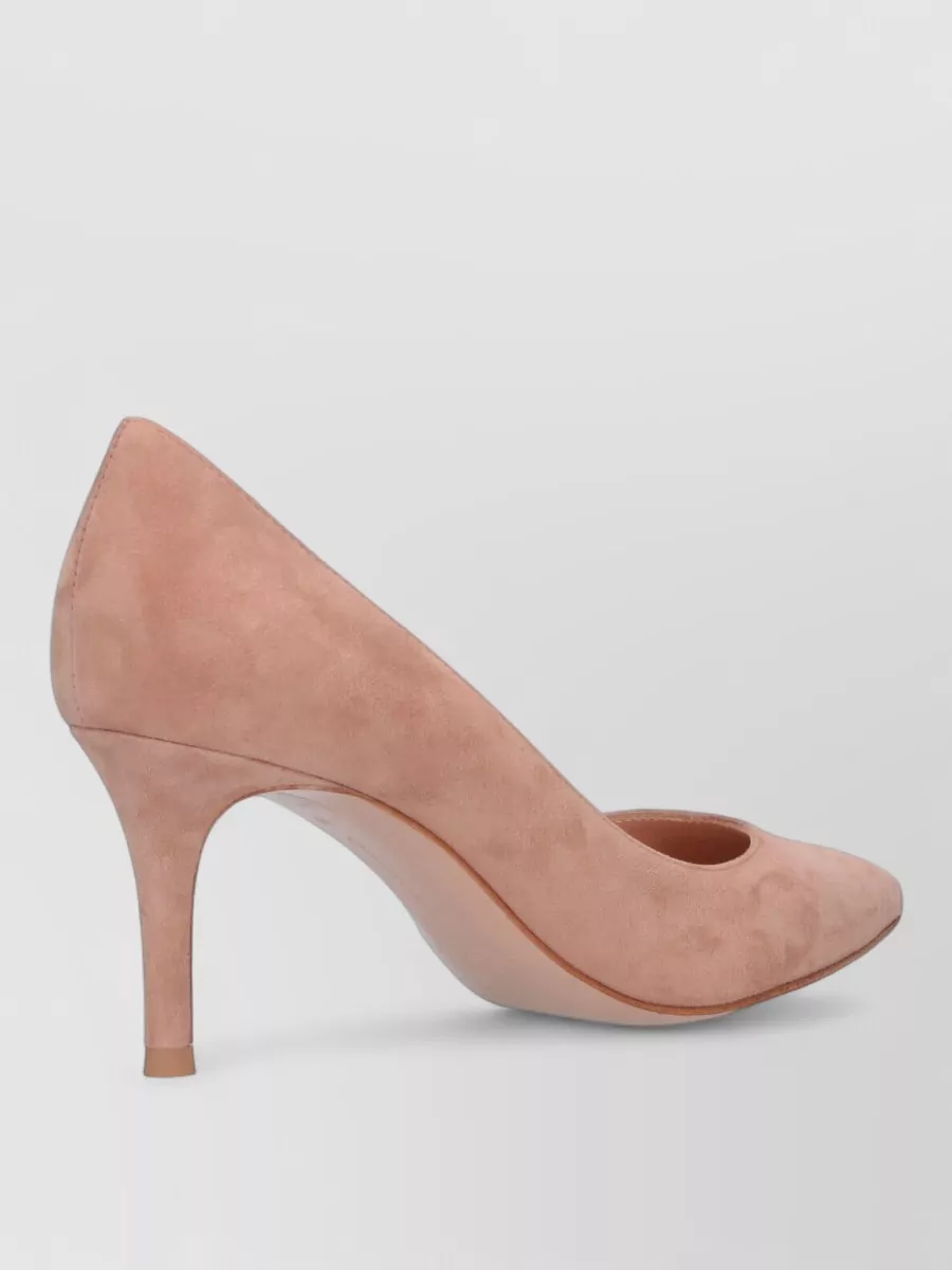 Gianvito Rossi Suede Leather High Heel Pumps