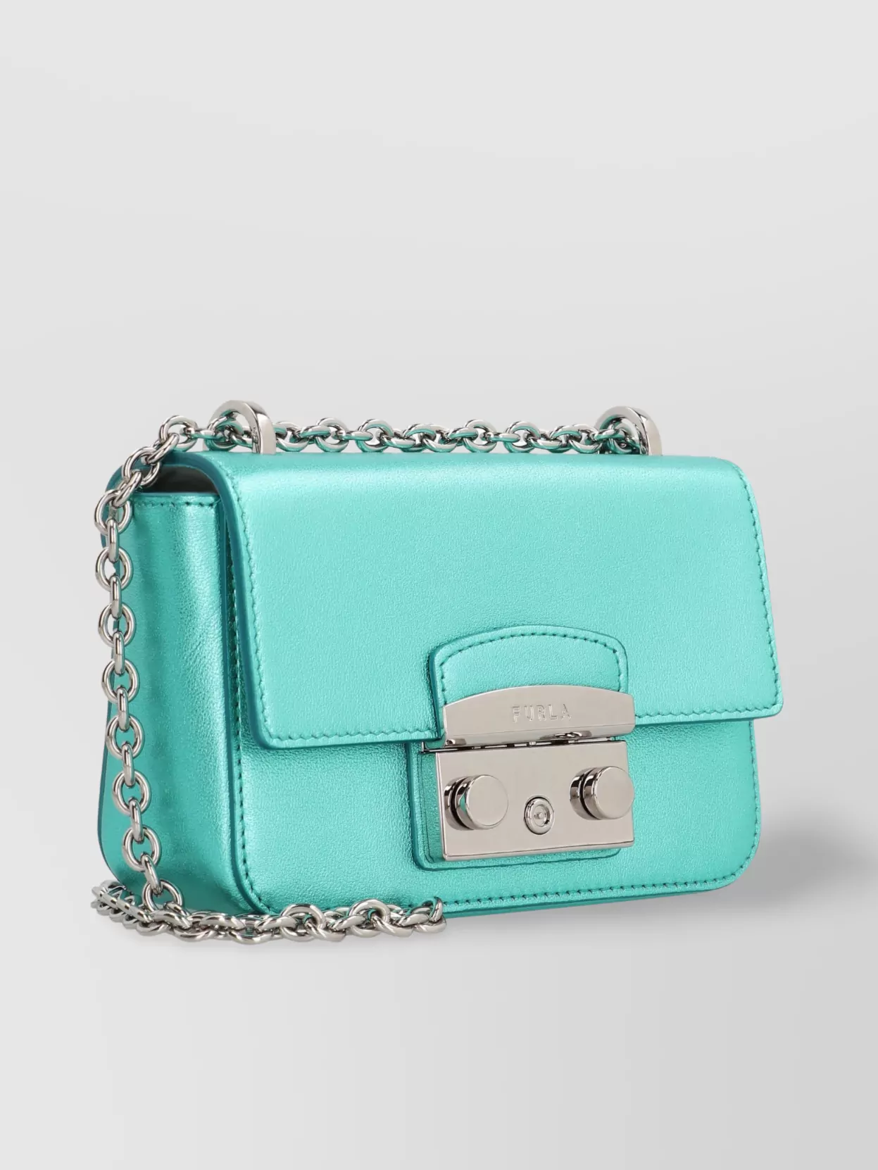 Furla Mini Crossbody Bag Smooth Calfskin Material