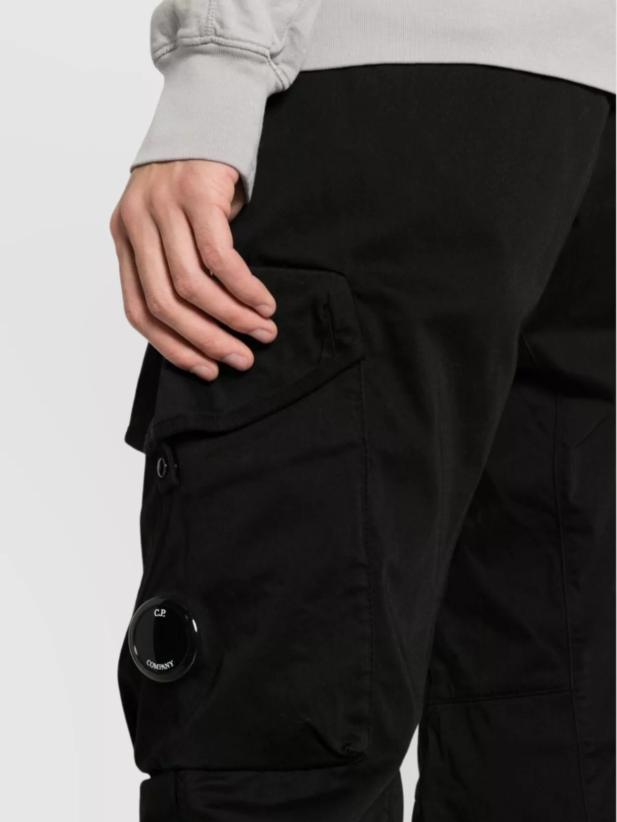 C.p. Company Cargo Trousers In Cotton Stretch