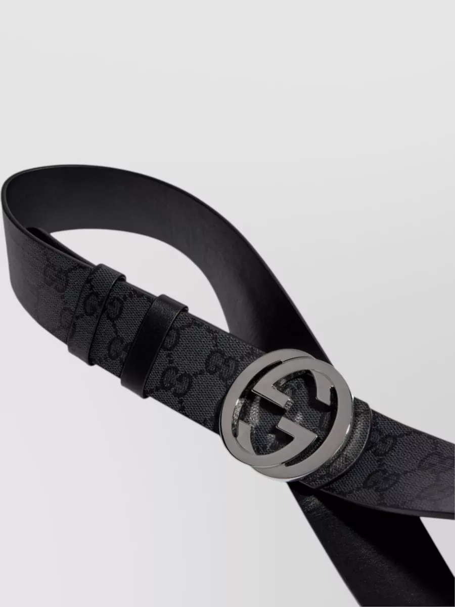Gucci Leather Reversible Belt