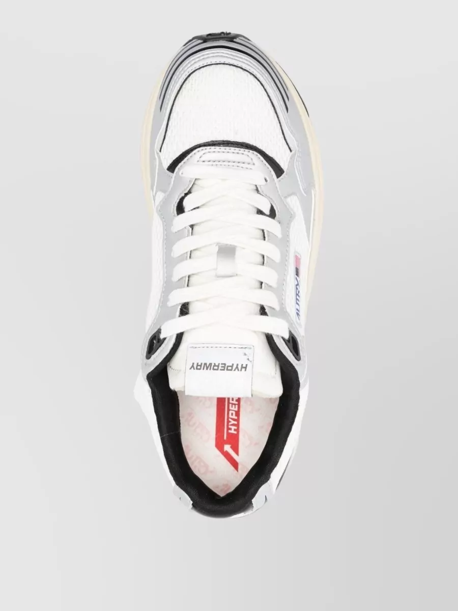 Autry Hyperway Low Mesh Silk Nylon Sneakers