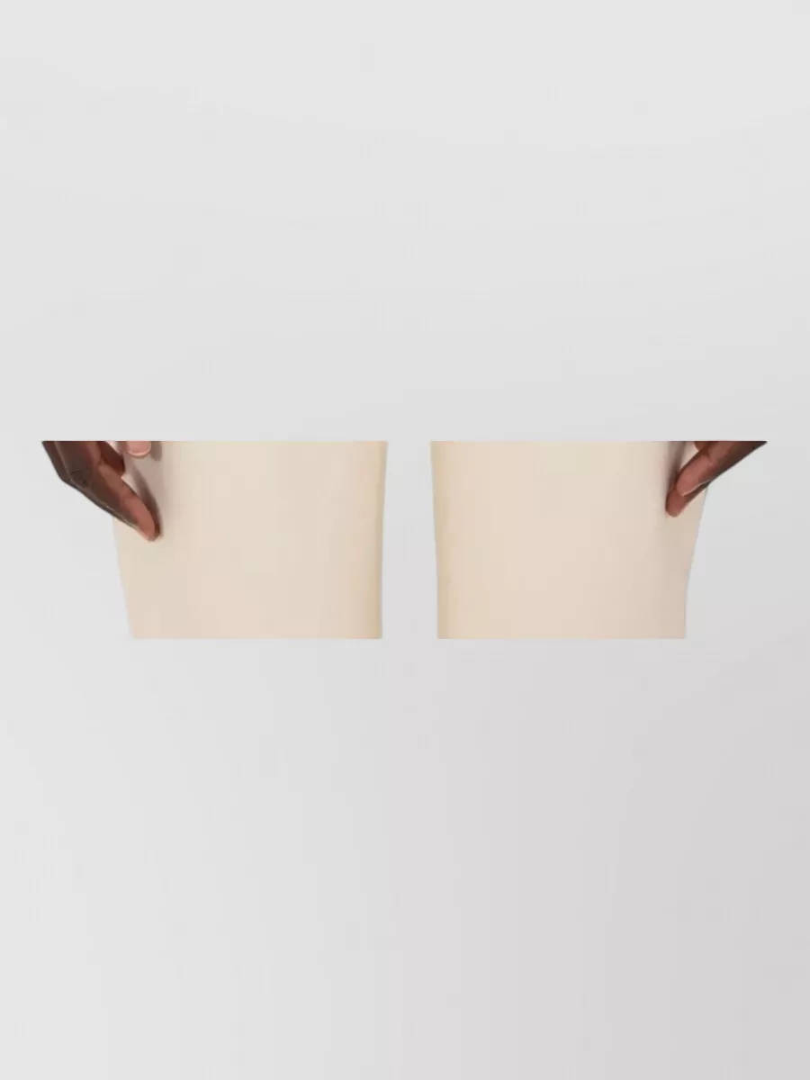 Loulou Studio Cobe Straight Leg Trousers Belt Loops