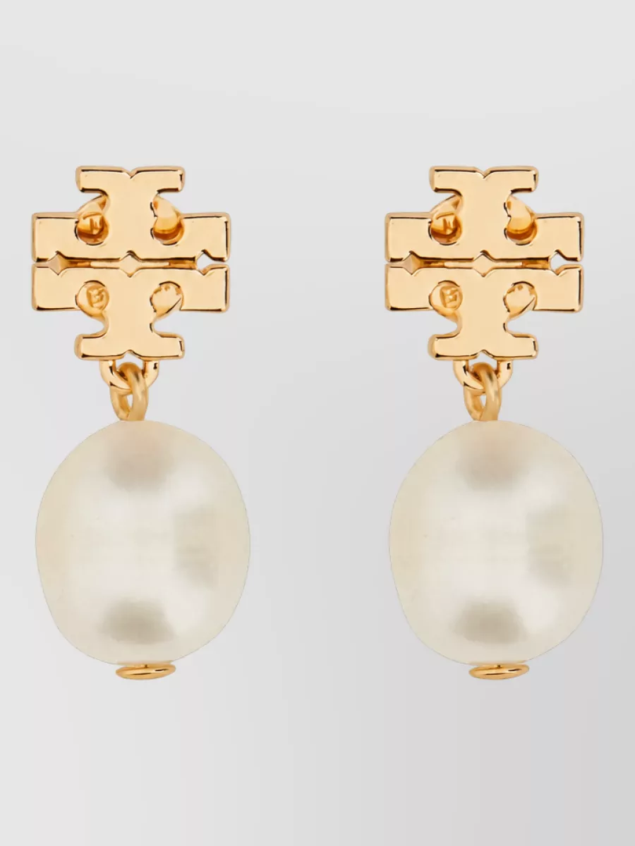Tory Burch pearl earrings