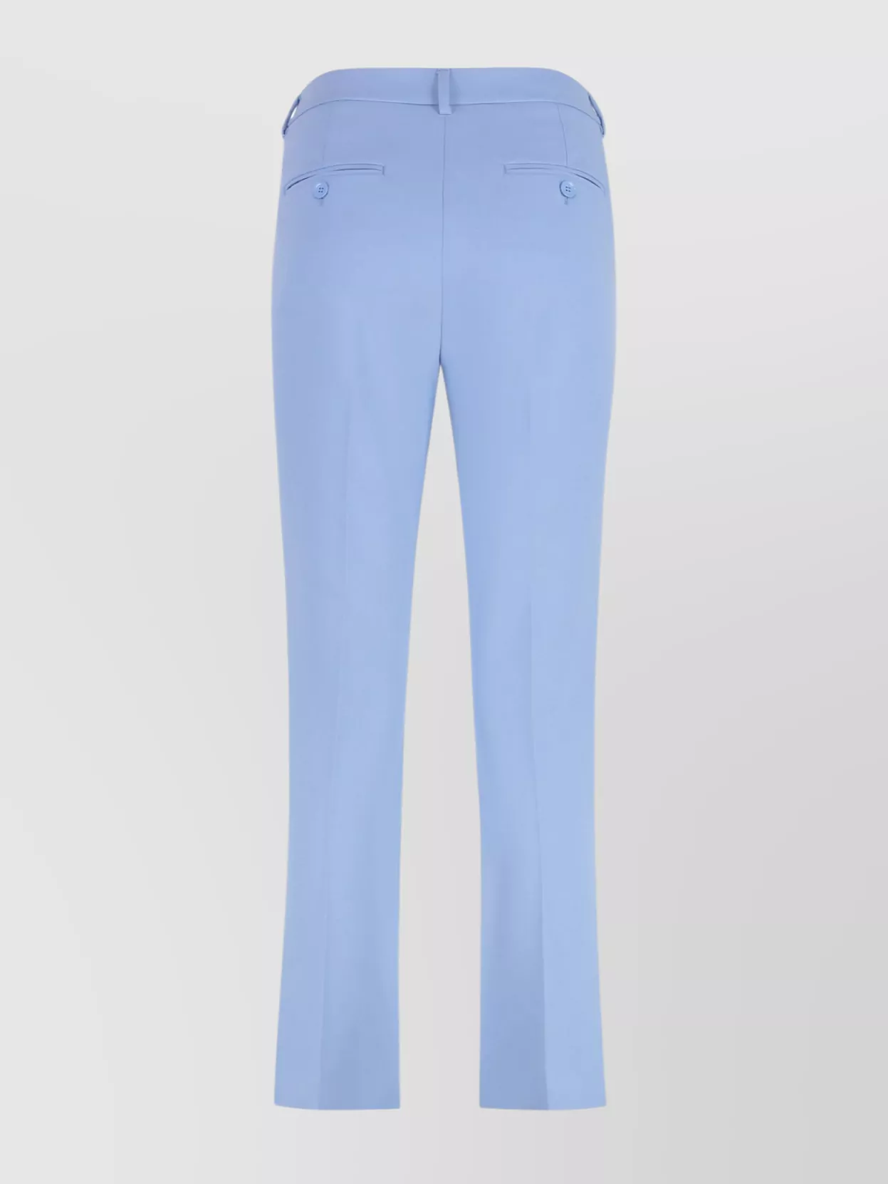 Weekend Max Mara Tailored Trousers With Belt Loops And Pockets In Blue