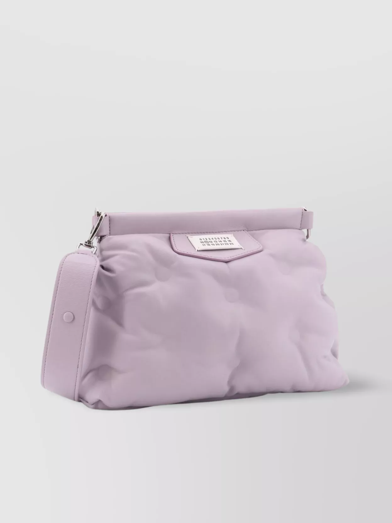 Maison Margiela Quilted Leather Crossbody Bag With Top Handle