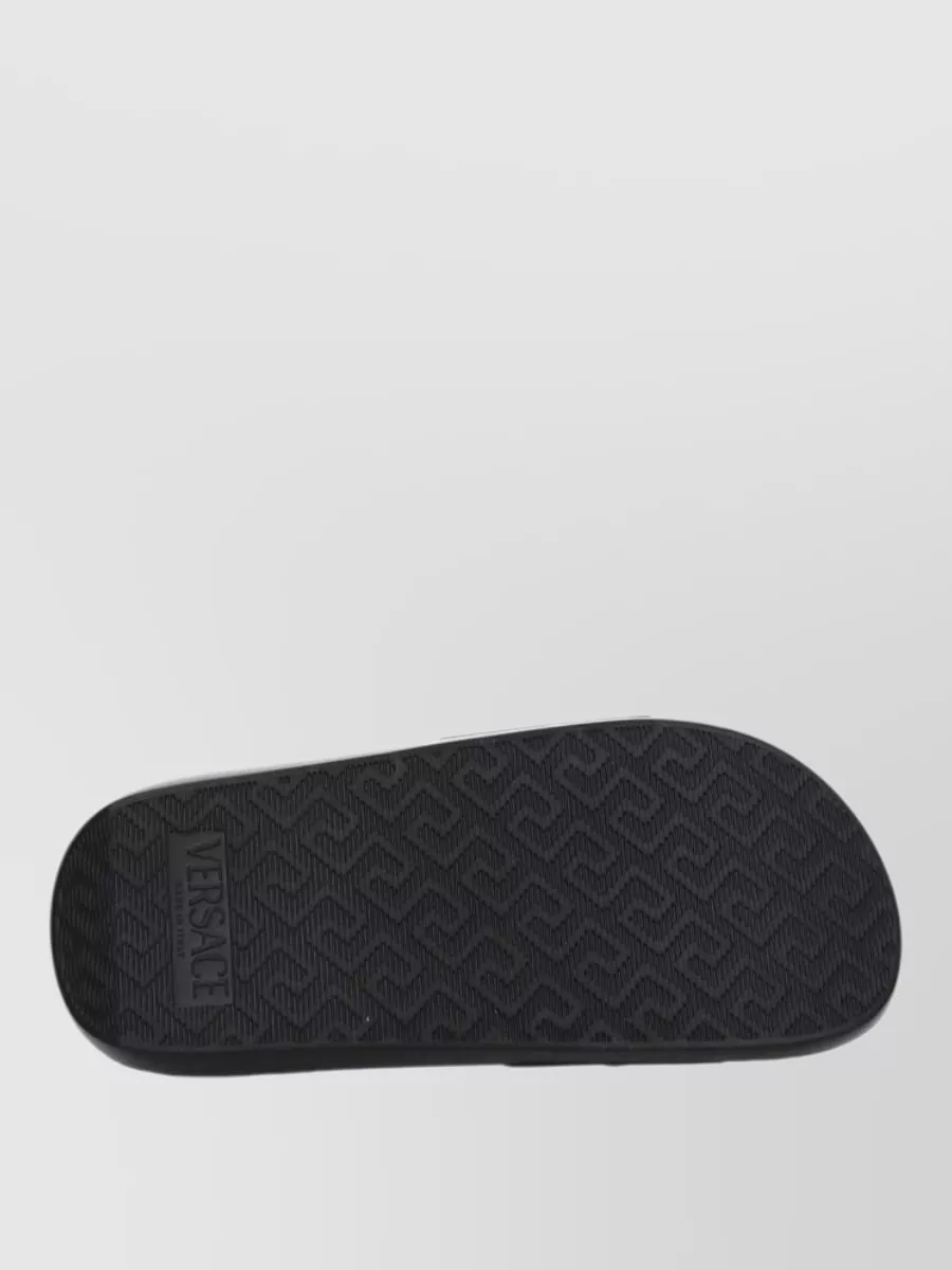 Versace Leather Slide Sandals