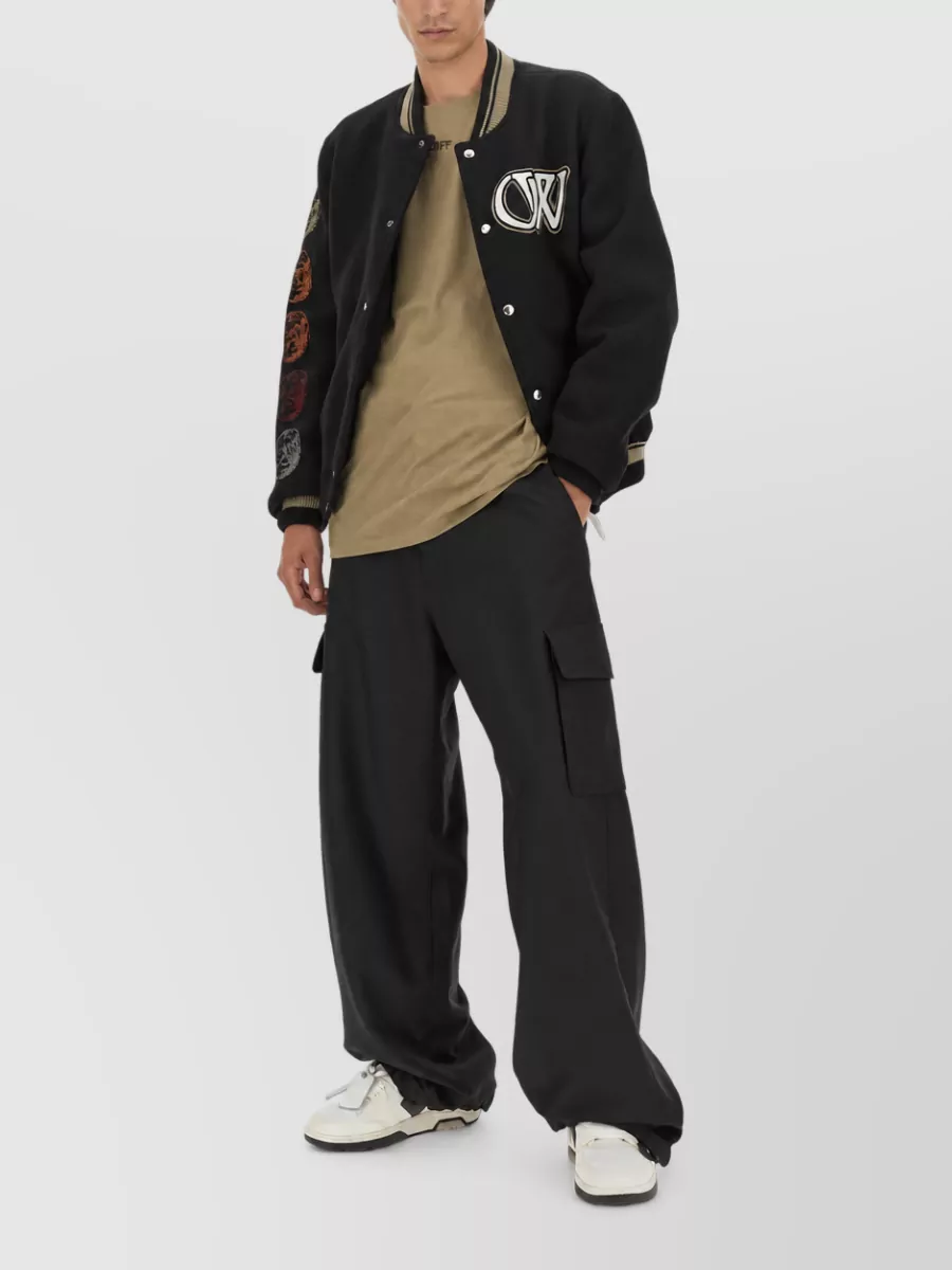 Off-White Embroidered T-Shirt