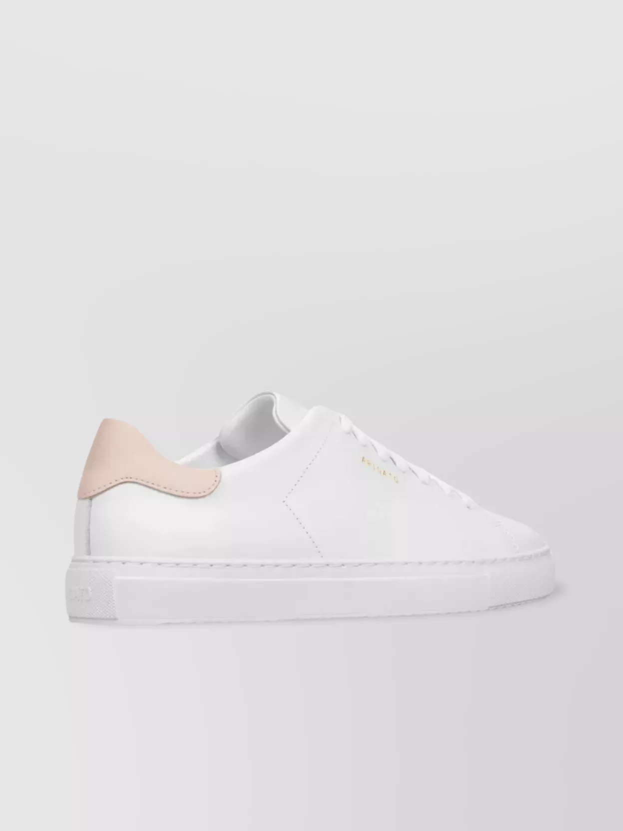 Axel Arigato Low Top Rubber Sole Sneakers In White