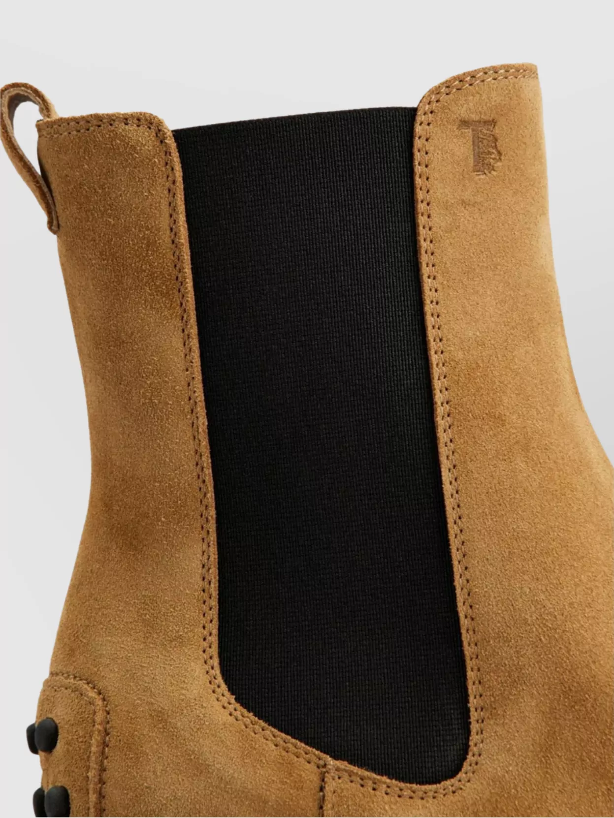 Tod's Block Heel Suede Finish Boots