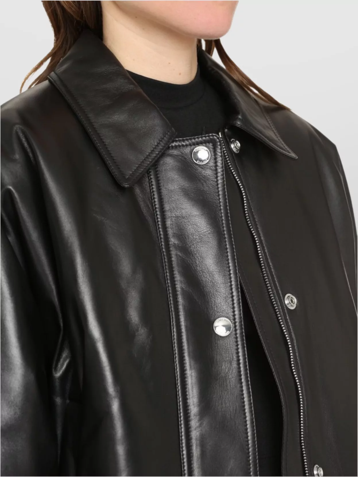 Burberry Bomber Jacket In Lambskin