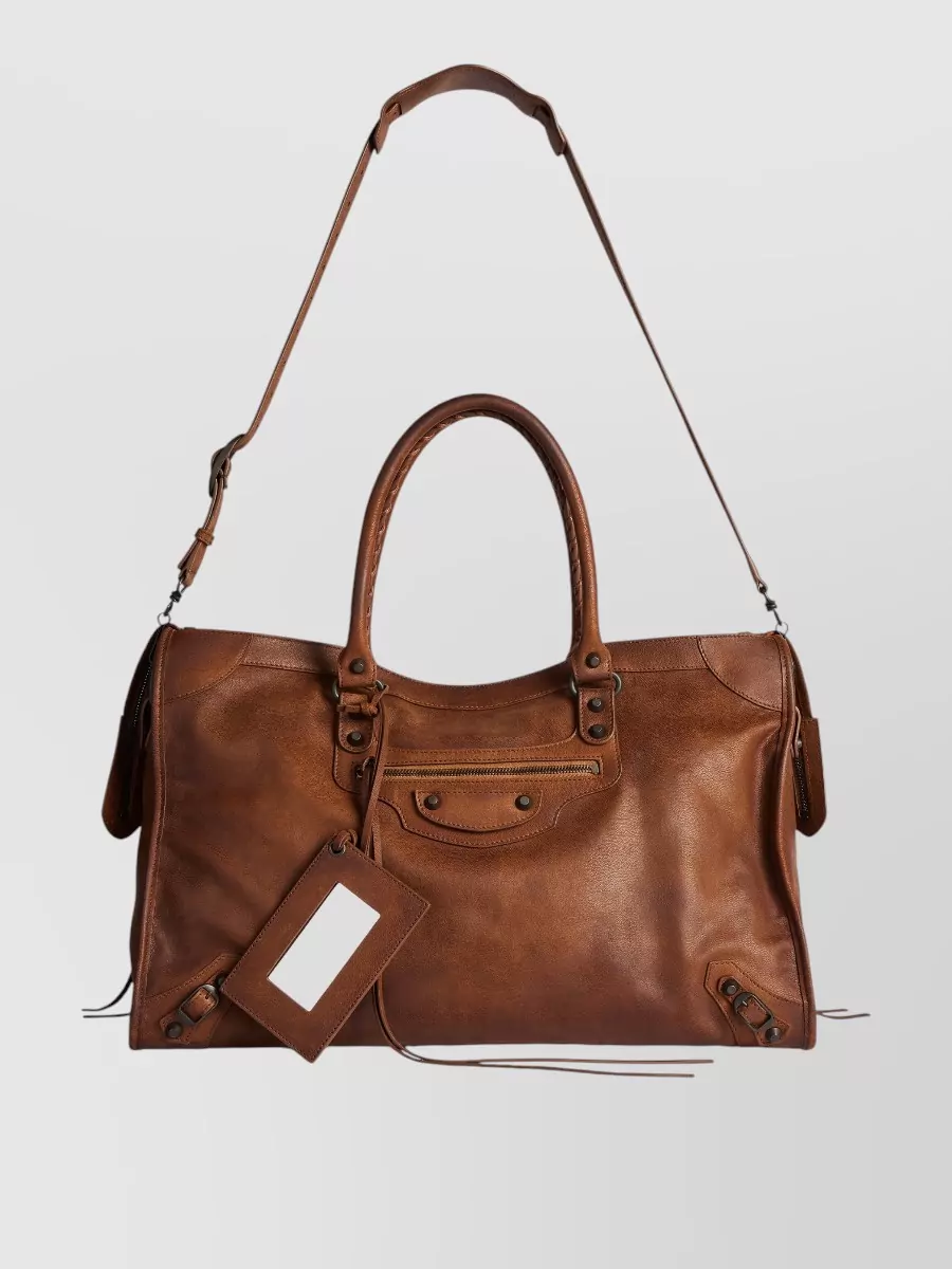 Balenciaga Leather Tote Bag