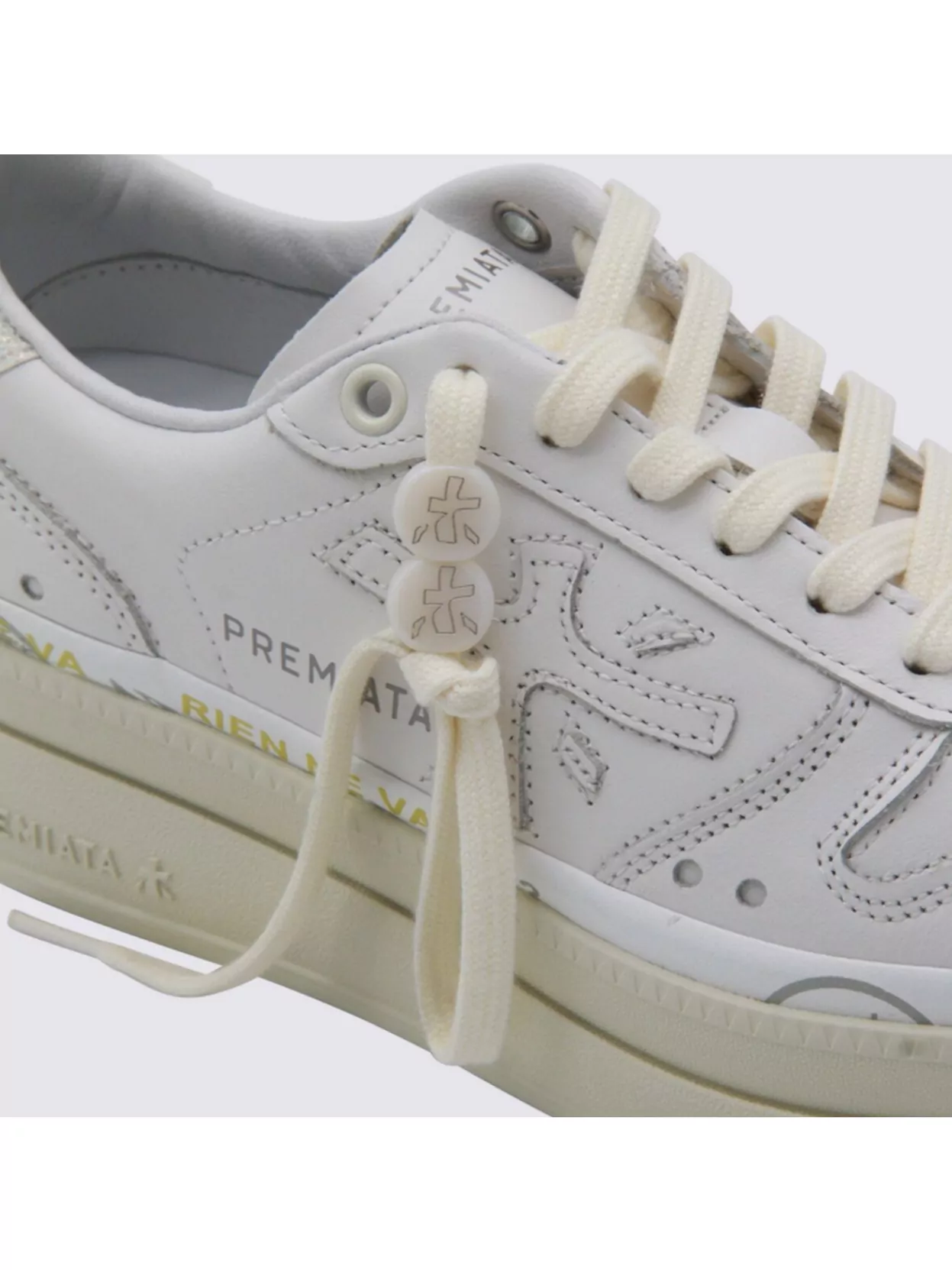 Premiata Casual Low Sneakers Rubber Sole