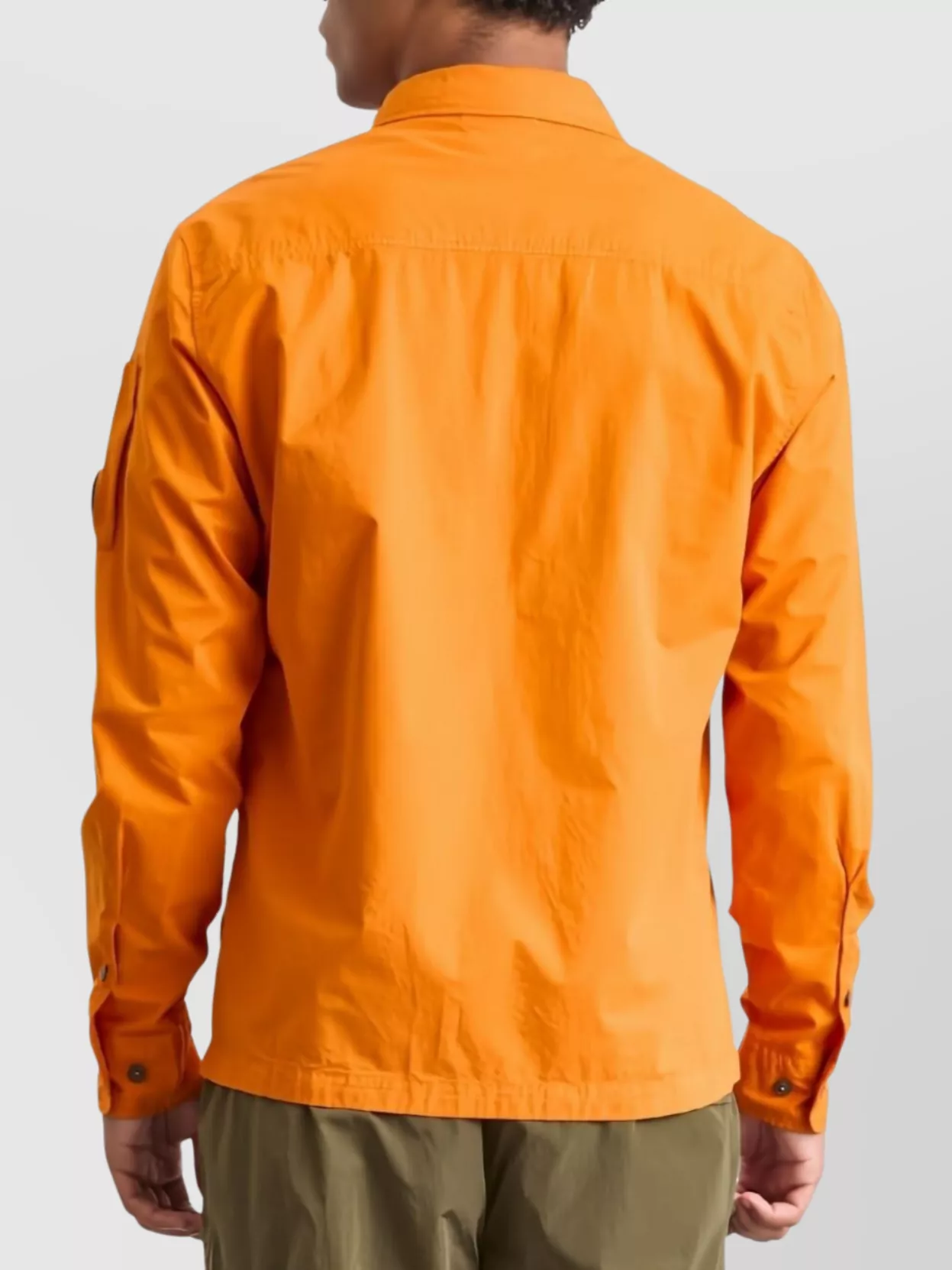 C.p. Company Jacket With Chest Pocket And Long Sleeves
